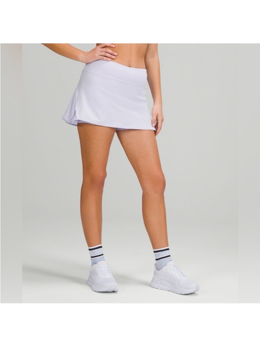 Lululemon play it pleats skirt Women's Activewear athleisure white size 10